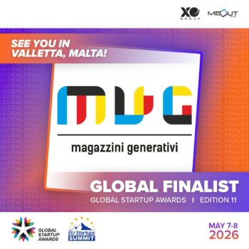 MUG vola ai Global Startup Awards: siamo in finale mondiale. Votaci!